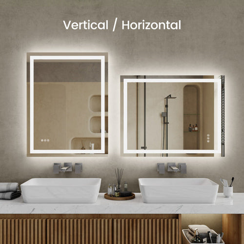 LuneluX_Home – Lumière LED Mirror (24" x 36")