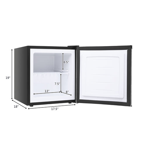 Portable Home AC 115V/60Hz  Upright Freezer Refrigerator